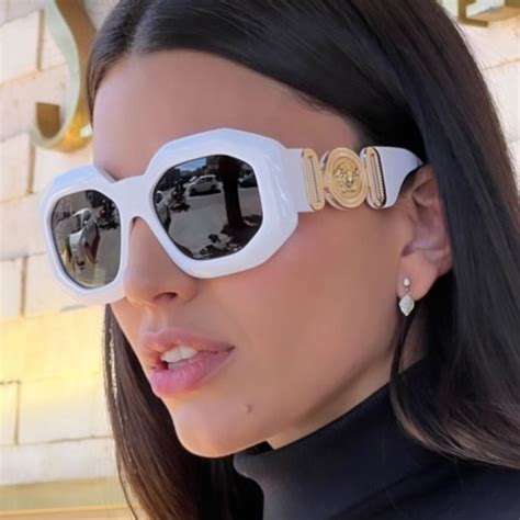 cheap white versace sunglasses|versace white sunglasses for women.